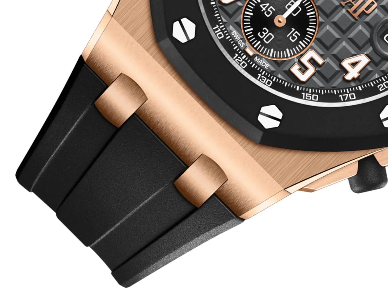 Audemars Piguet OFFSHORE Pink Gold Anthracite Grey Dial CHRONOGRAPH 42mm 26238OK.OO.A002CA.01 - Image 4