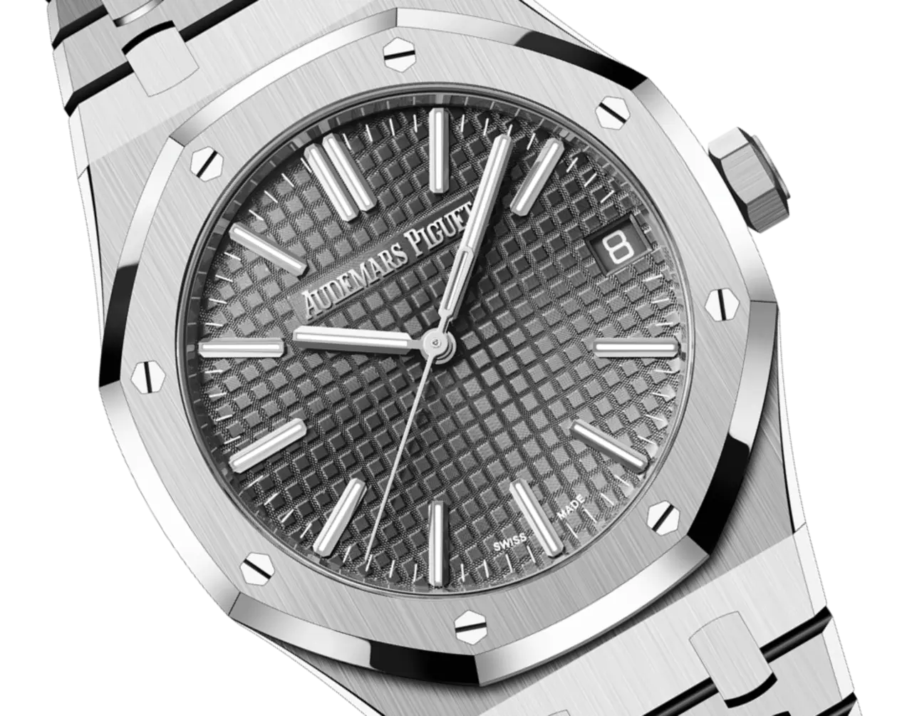 Audemars Piguet ROYAL OAK Grey Dial 41mm - Image 3