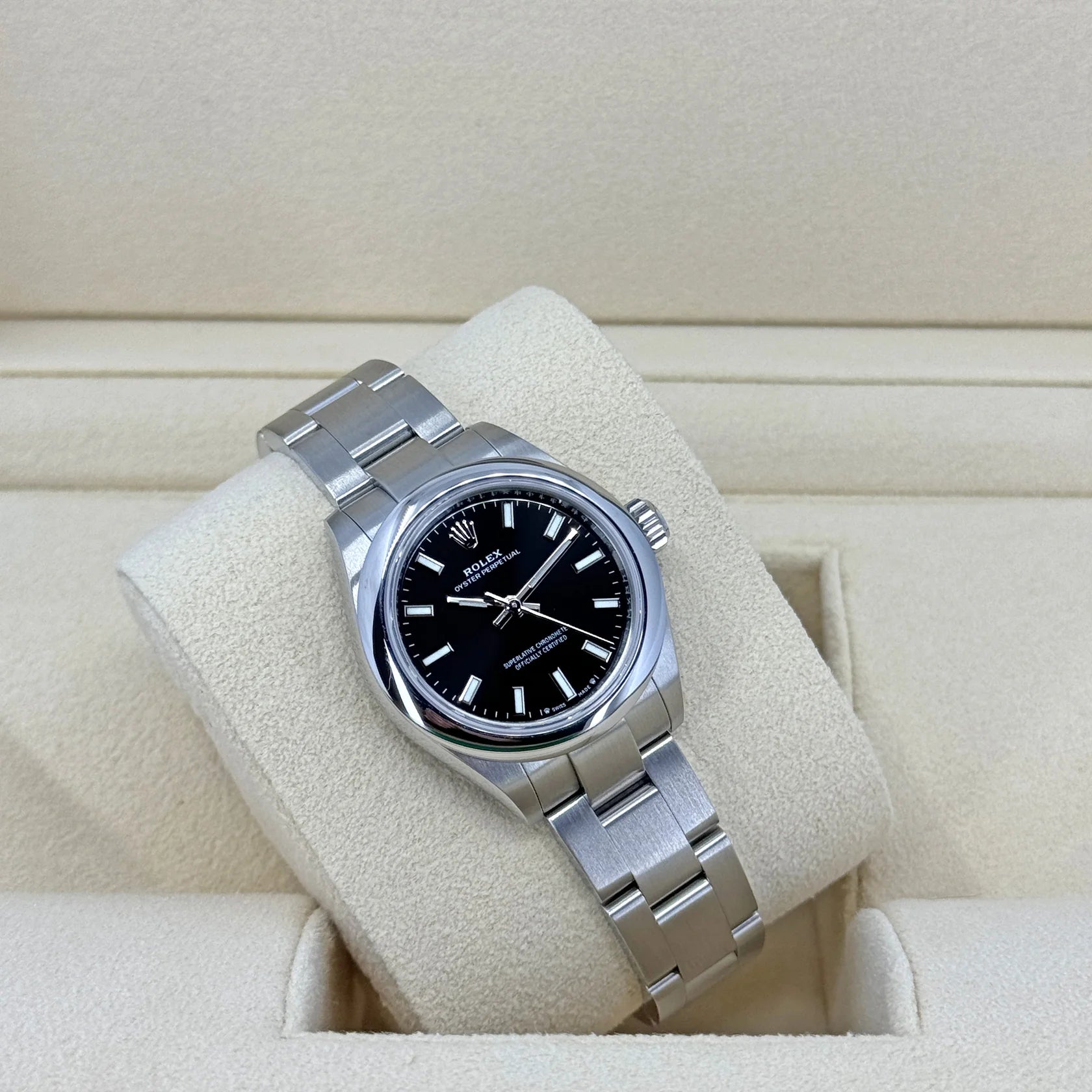 Rolex Oyster Perpetual 31mm 277200-0016 Black Dial Oyster Bracelet Watch - Image 6