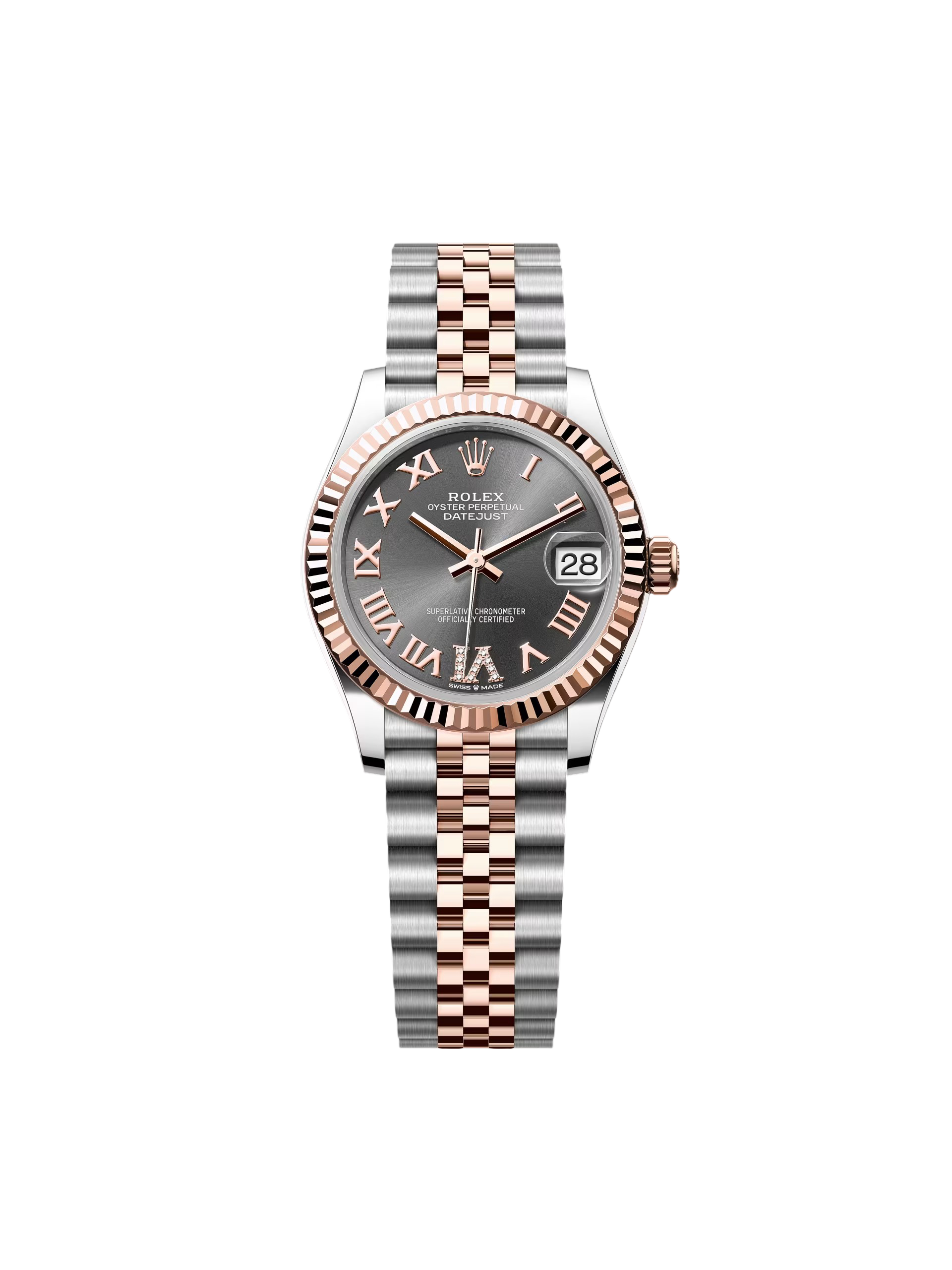 Rolex Datejust m278271-0029/0030 Slate 31mm Dial Oyster Bracelet Watch - Image 3