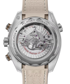 Alternative view of Omega Seamaster Planet Ocean 600M 45.5mm Linen Dial Stainless Steel Strap 215.32.46.51.09.001