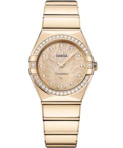 Omega Constellation Ladies' Selection 28mm Moonshine�?gold on Moonshine�?gold 131.55.28.60.58.001