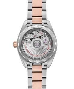 Alternative view of Omega Seamaster Aqua Terra 150M 34 mm Grey Dial with Diamonds Stainless Steel and Sedna�?18k Rose Gold Bracelet 220.25.34.20.59.001