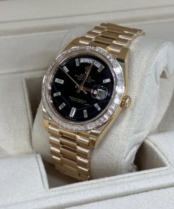 Alternative view of Rolex Day-Date 40mm 228398TBR-0038 Onyx Dial President Watch