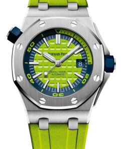 Audemars Piguet OFFSHORE DIVER Green Dial 42mm 15710ST.OO.A038CA.01