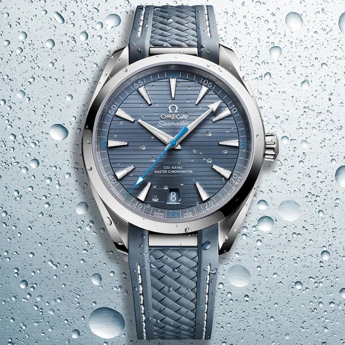 OMEGA Seamaster Aqua Terra 150M Mens Blue Dial 41mm Automatic Co-Axial Watch 220.12.41.21.03.002 - Image 2