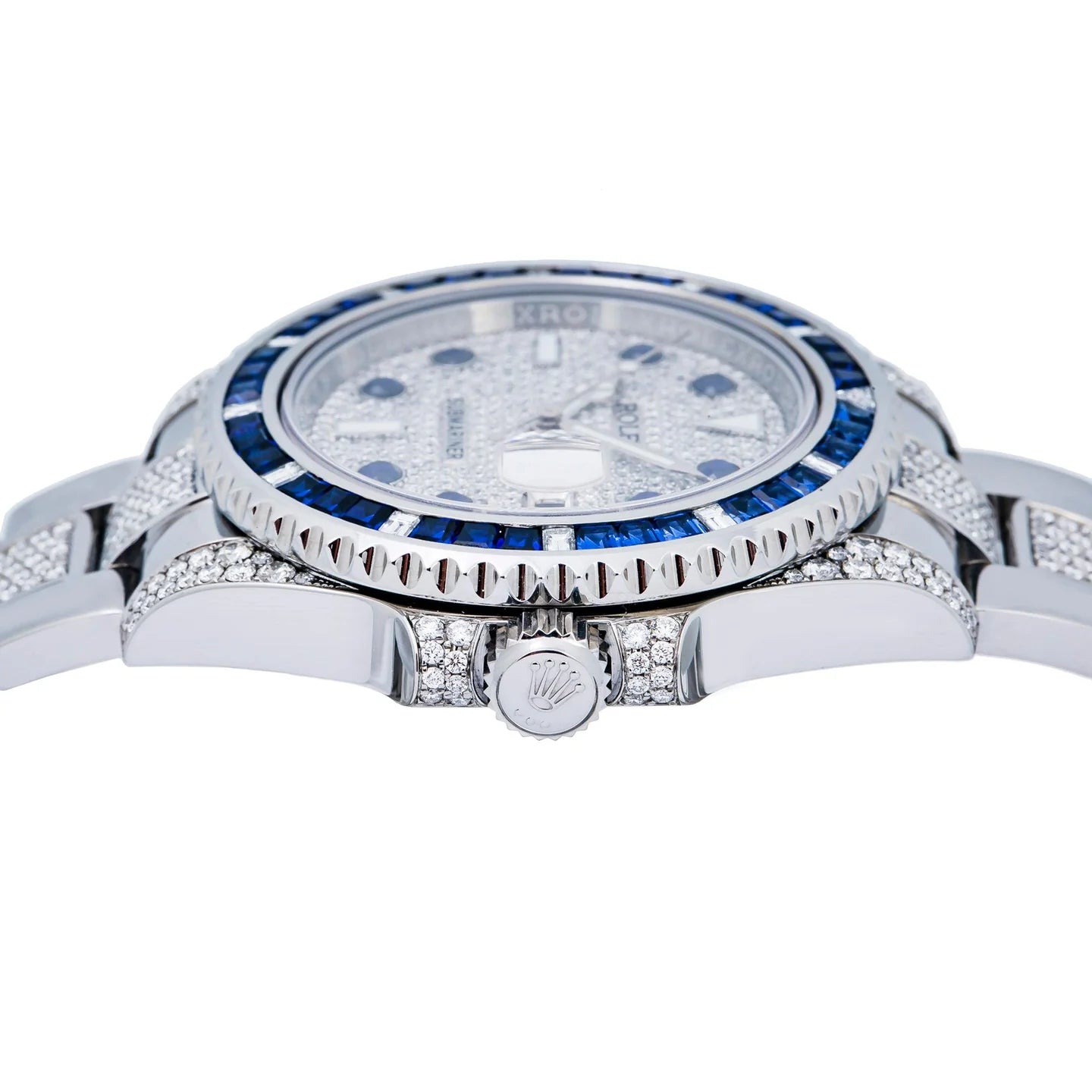 Rolex Submariner Date 116610 40MM Silver Diamond Dial With Stainless Steel Bracelet - Image 3