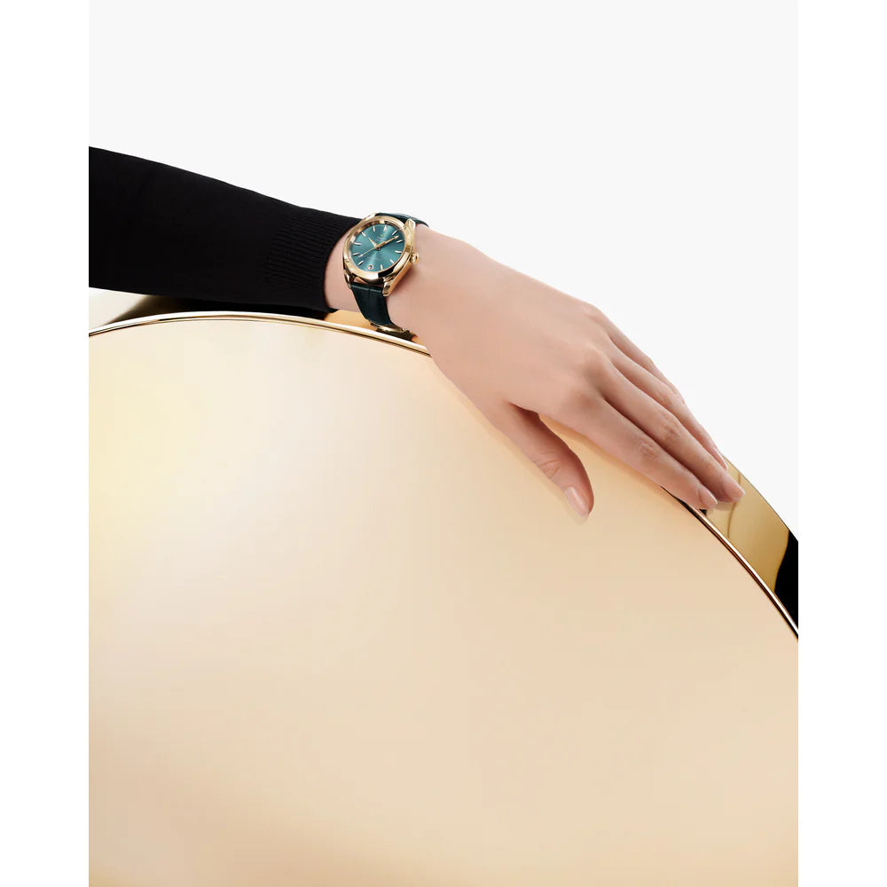 Omega Seamaster Aqua Terra Shades 34 mm Lagoon green Dial Moonshine�?18k Yellow Gold Strap 220.53.34.20.10.001 - Image 4