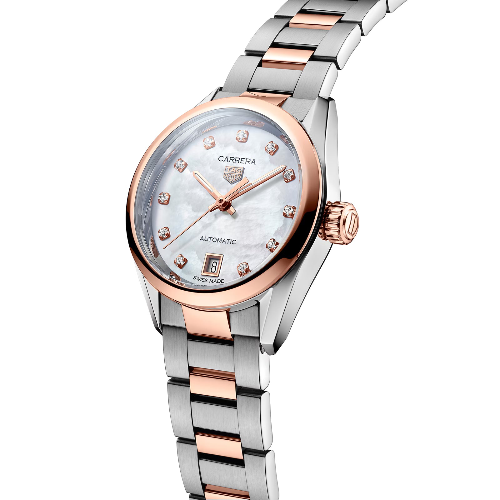 TAG Heuer Carrera 29mm Bicolour Ladies Watch WBN2450.BD0569 - Image 2
