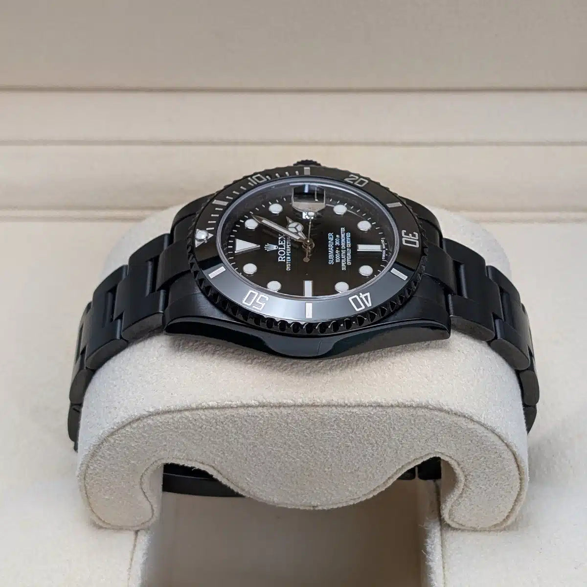 Rolex Submariner 40mm 116610LN Black Dial Black PVD Oyster Bracelet Watch - Image 2