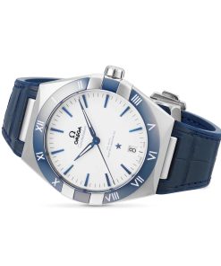 Alternative view of Omega Constellation Co-Axial Master Chronometer 41mm Mens Watch White 131.33.41.21.04.001