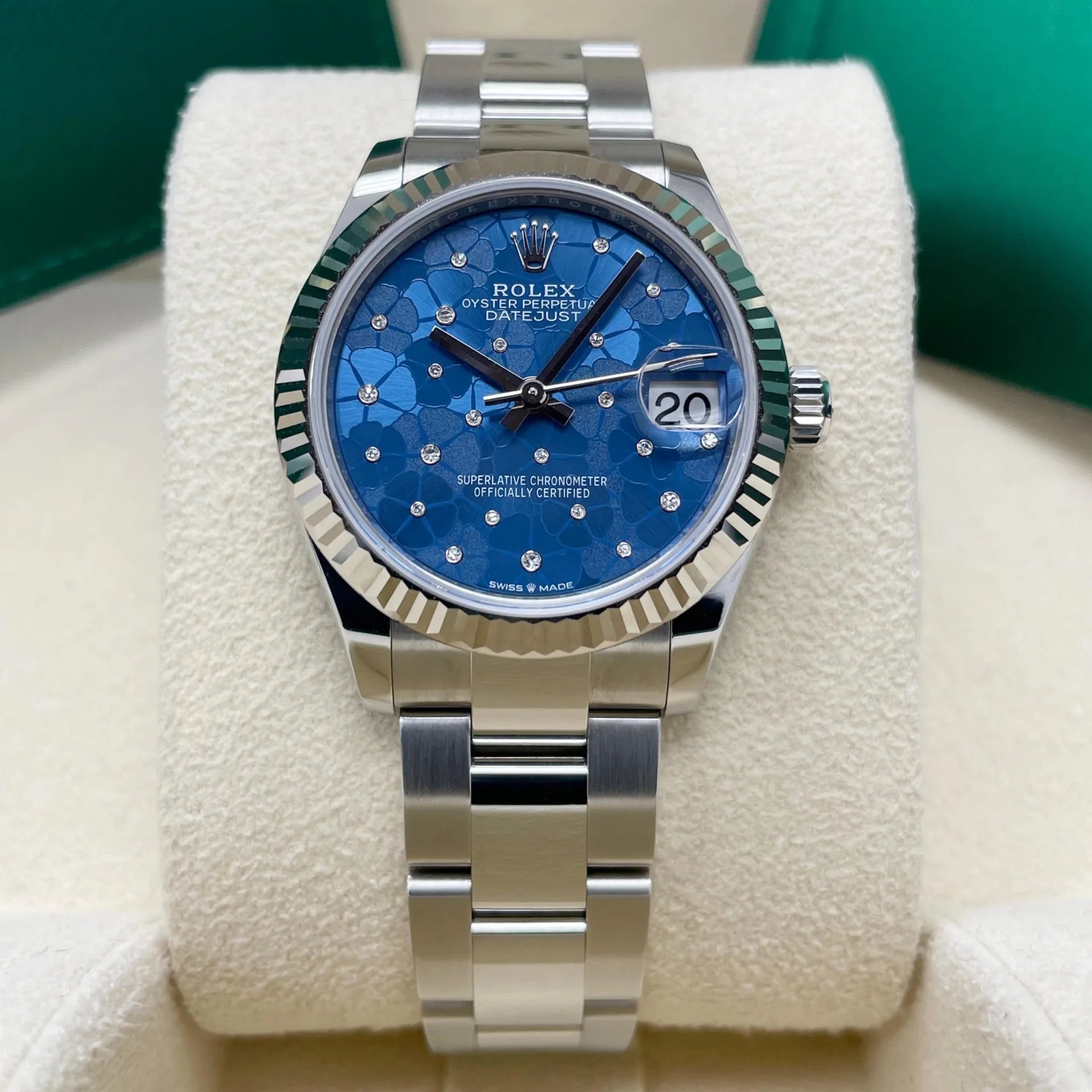 Rolex Datejust m278274-0035/0036 Azzurro Blue Dial Oyster Watch - Image 3