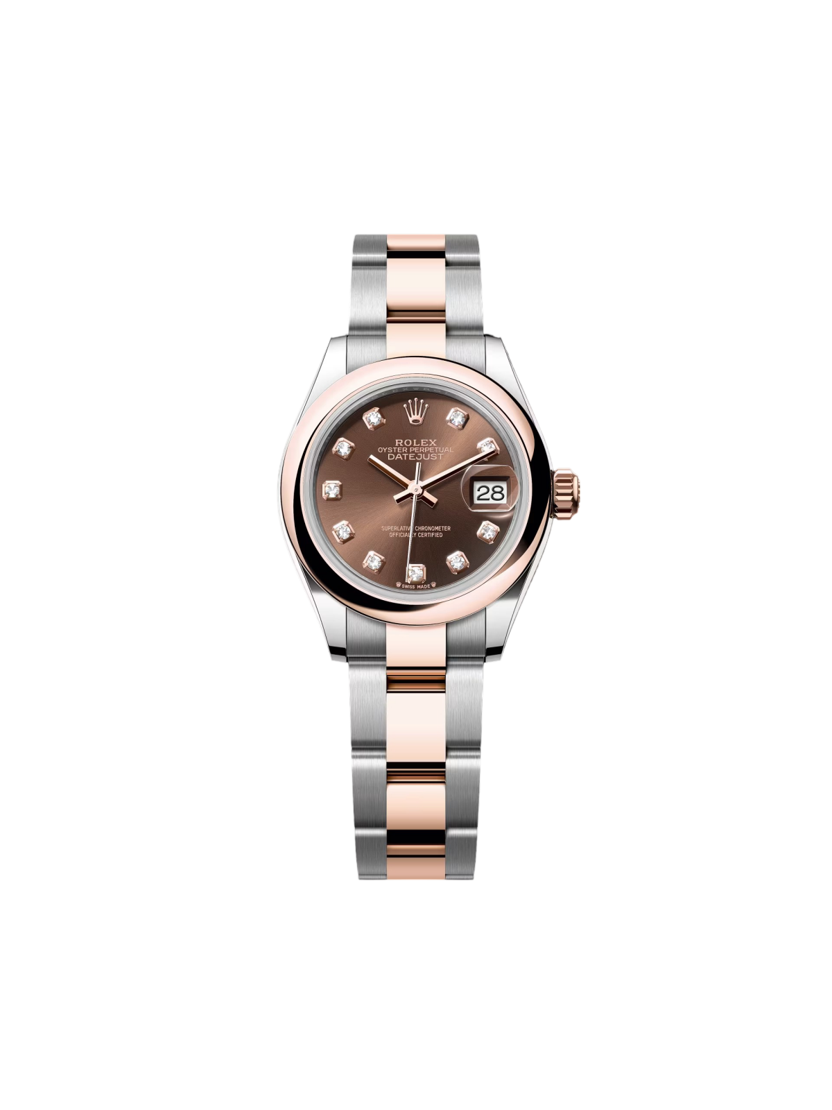 Rolex Lady-Datejust 28mm 279161 Rose Gold & Steel Women's Watch - Image 2