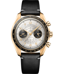 Omega Speedmaster Chronoscope Silver Dial 43mm Moonshine�?18k Rose Gold Strap 522.62.43.51.02.001