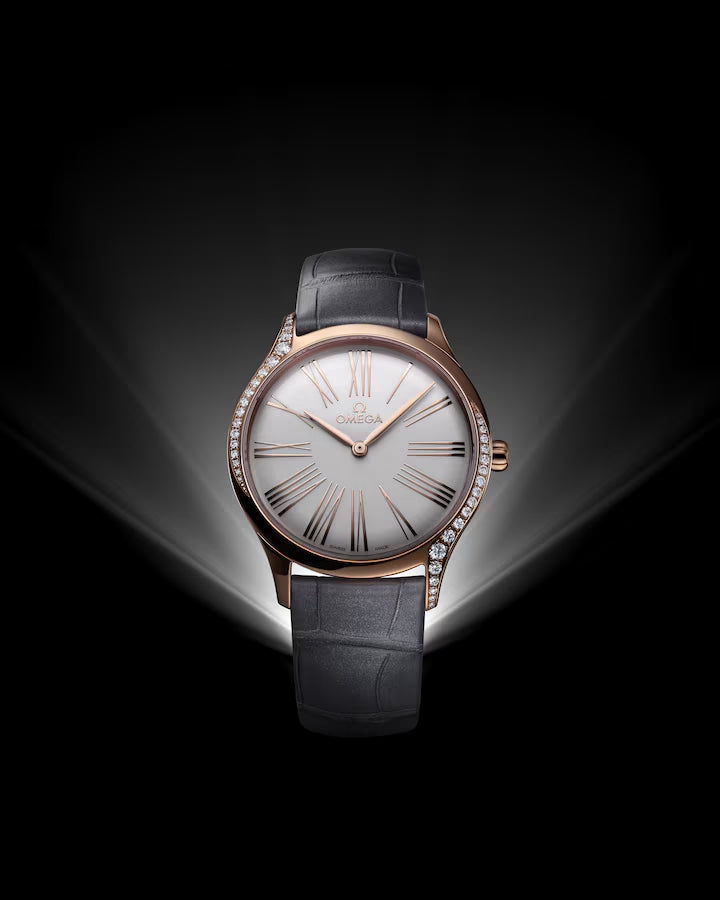 Omega De Ville Trésor 36mm Silver Dial with Diamonds Sedna�?18k Rose Gold Strap 428.58.36.60.02.001 - Image 3