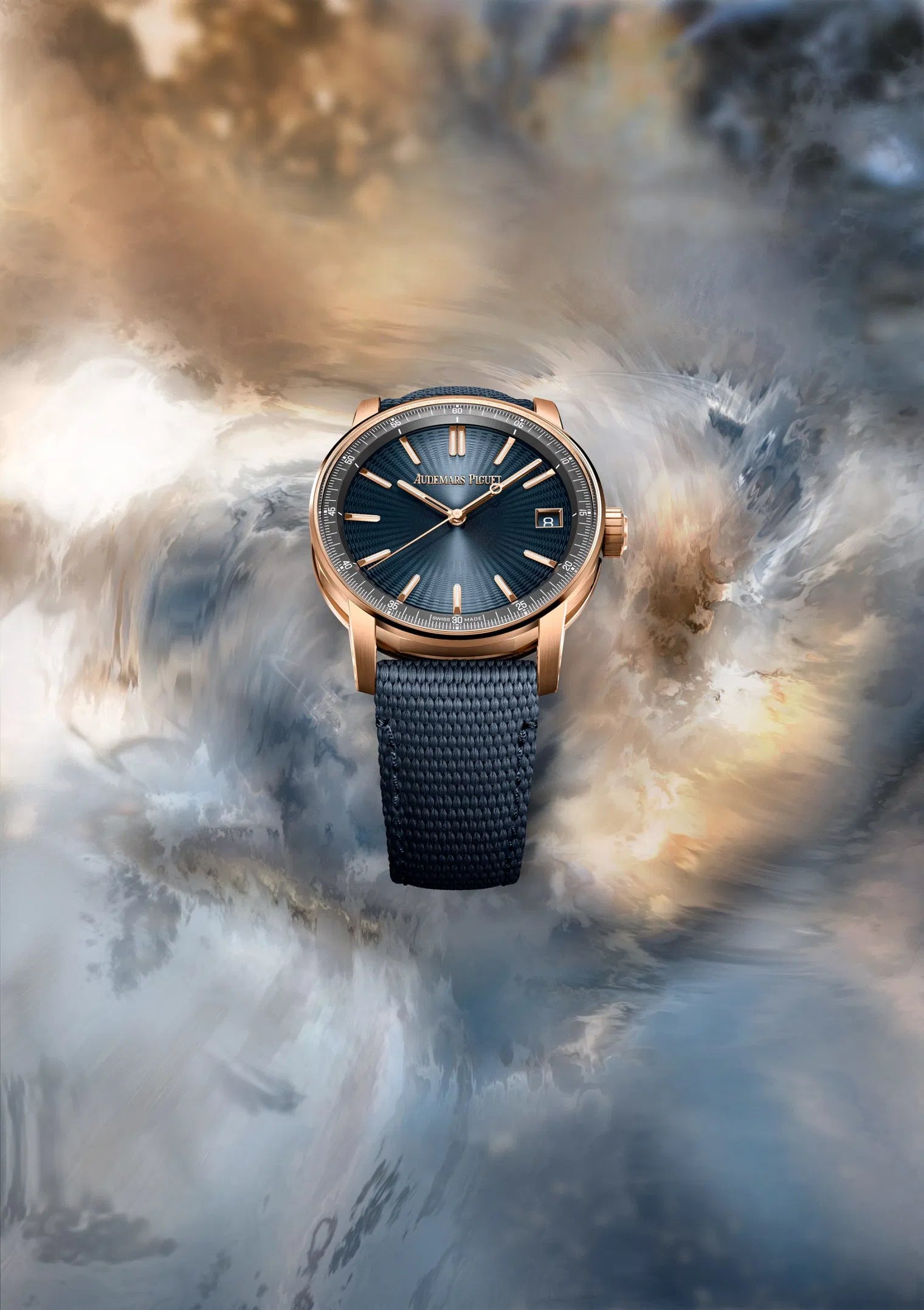 Audemars Piguet Code 11.59 Selfwinding 41mm Pink Rose Gold Blue Dial | 15210OR.OO.A348KB.01 - Image 4