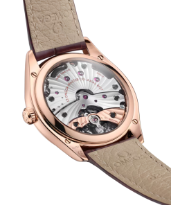 Alternative view of Omega De Ville Trésor 40mm Red Dial Sedna�?18k Rose Gold Strap 435.53.40.21.11.002