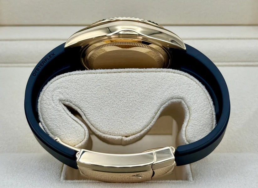 Rolex Sky-Dweller 42mm 336238-0002 Yellow Gold Black Dial Oysterflex - Image 2