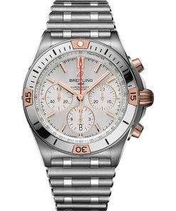 Breitling Watch Chronomat B01 42 Silver Bracelet