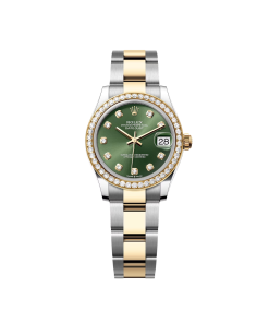Rolex Datejust m278383RBR-0029/0030 31mm Olive Green Dial Oyster Bracelet