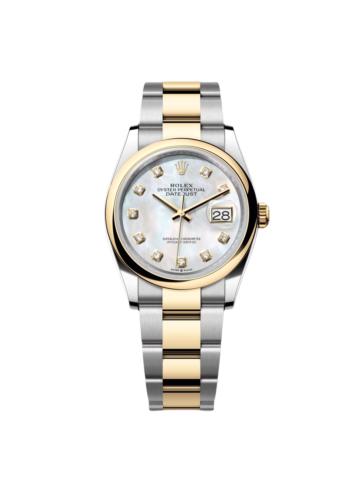 Rolex Datejust 126203 Mother-of-Pearl Diamond Dial 36mm Domed Bezel - Image 2