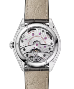 Alternative view of Omega De Ville Trésor 40mm Silver Dial with Diamonds Stainless Steel Strap 435.18.40.21.02.002
