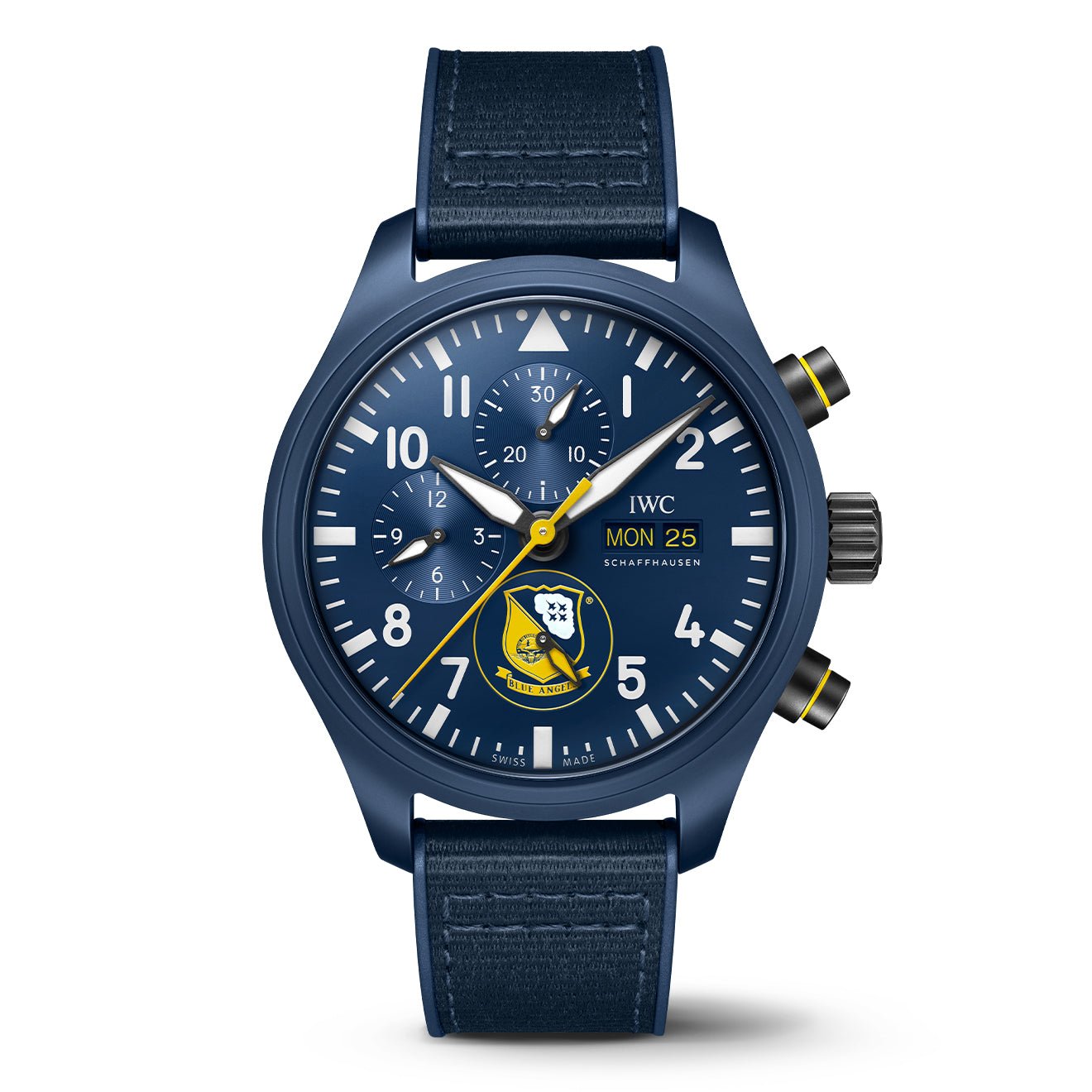【Top replica】IWC-Pilot's Watch Chronograph Blue Angels (IW389109)
