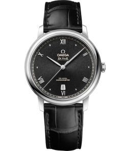 Omega De Ville Prestige 39.5 mm Black Dial Stainless Steel Strap 424.13.40.20.01.002