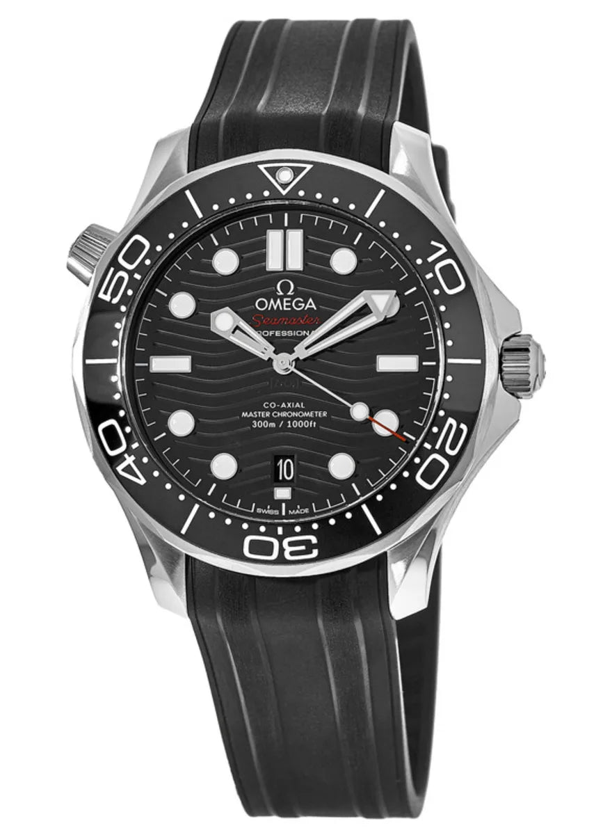 Omega Seamaster Diver 300M 42mm Black Dial Stainless Steel Strap 210.32.42.20.01.001 - Image 5