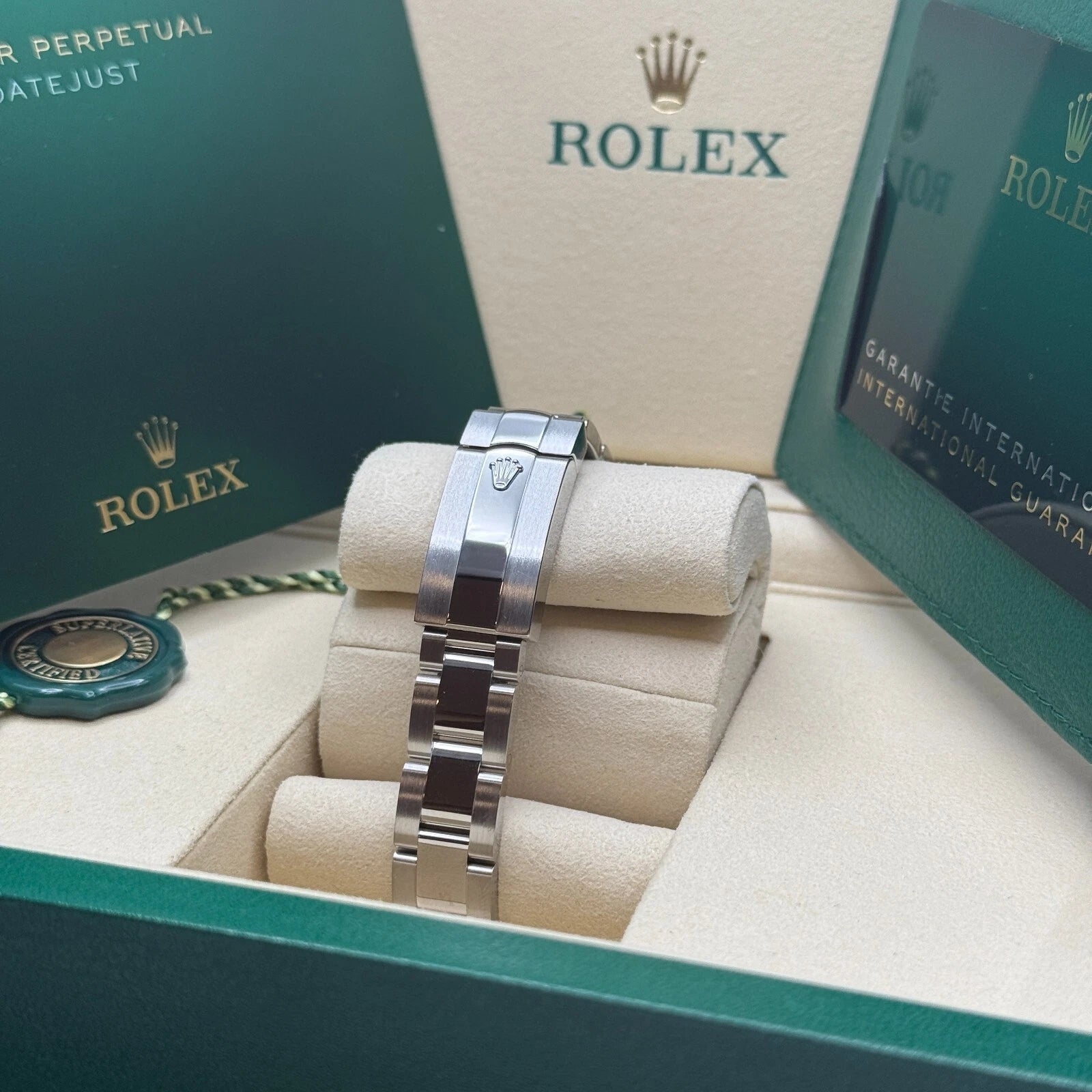 Rolex Lady-Datejust 28mm 279384RBR Dark Gray set with Diamonds - Image 4