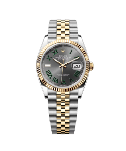 Rolex Datejust 36mm 126233 Wimbledon Slate Dial Oyster Bracelet Watch