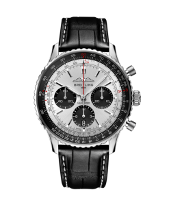 Breitling AB0138241G1P1 Navitimer B01 Silver Dial - Νew