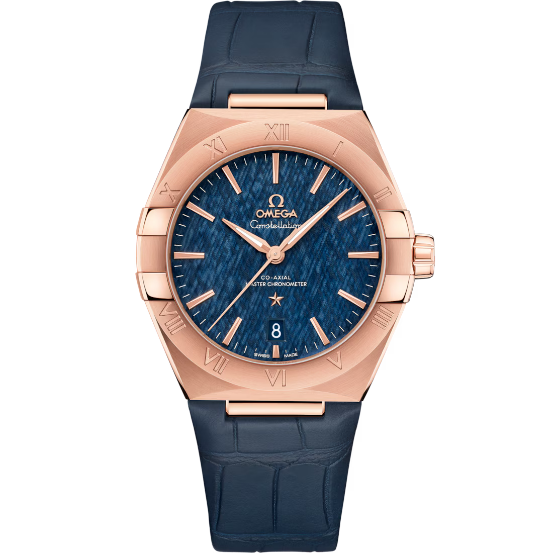 Omega Constellation 39 mm Silver Dial Sedna�?18k Rose Gold Strap 131.53.39.20.03.001