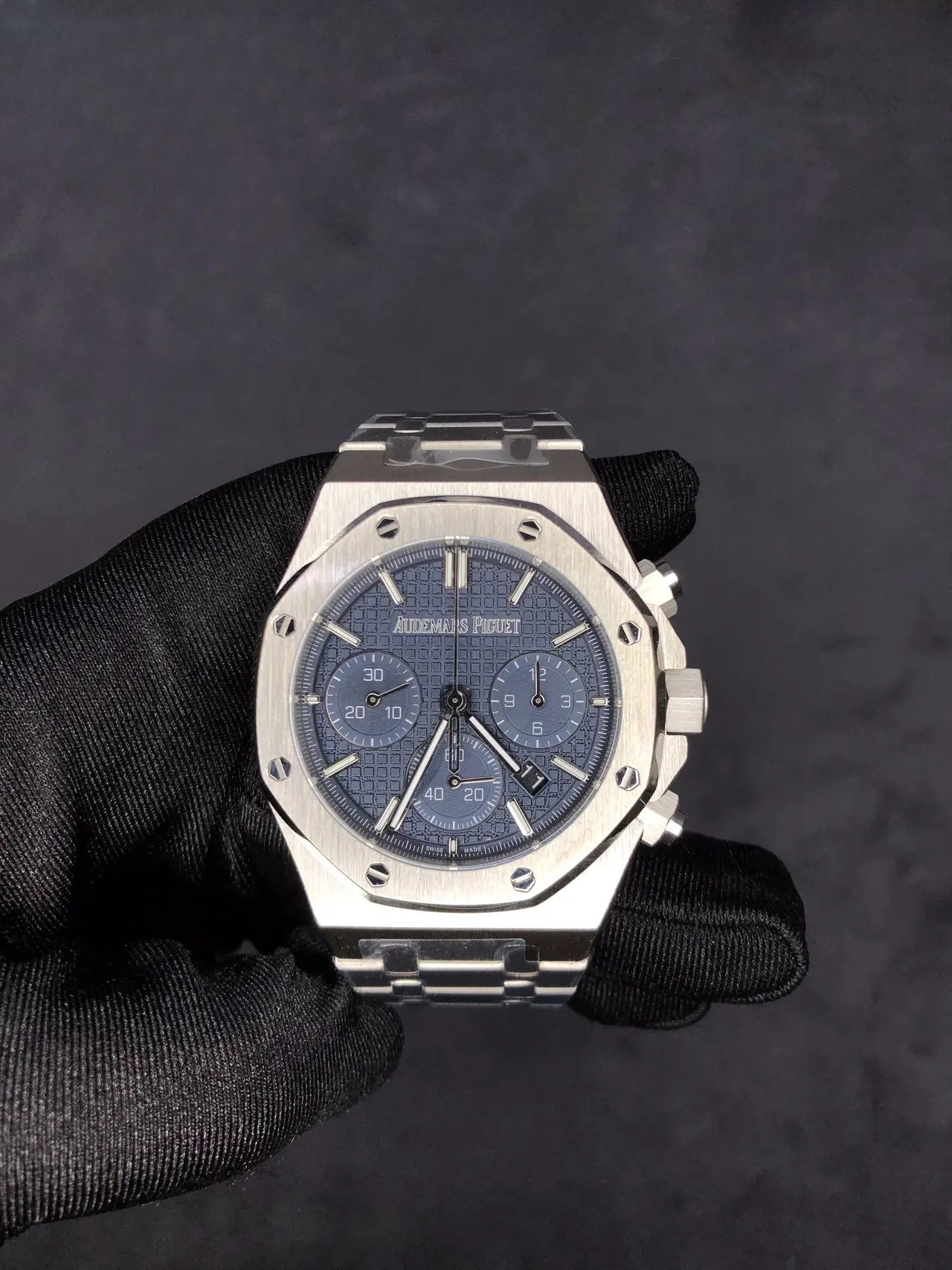Audemars Piguet ROYAL OAK “Night Blue Cloud 50�?Dial CHRONOGRAPH 41mm - Image 5