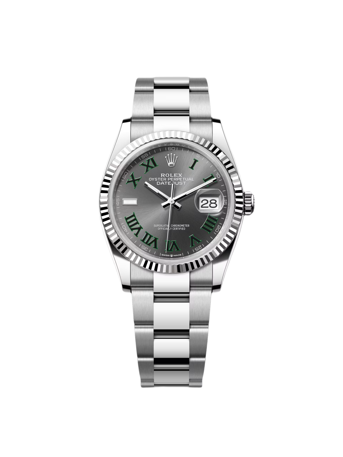 Rolex Datejust 36mm 126234 Datejust Slate Roman Dial Jubilee Watch - Image 13