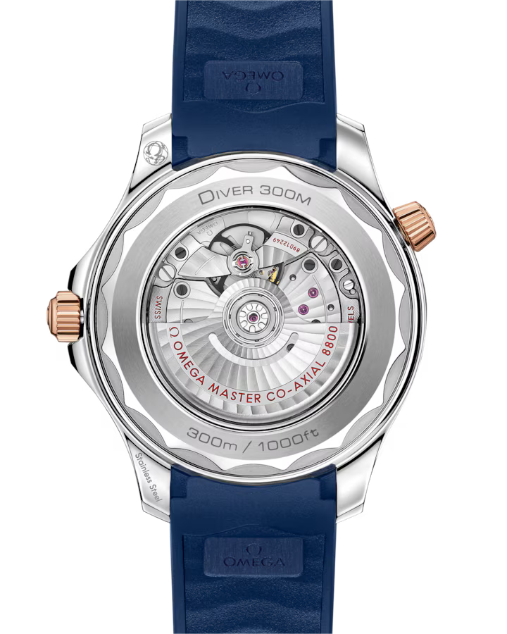 Omega Seamaster Diver 300M 42mm Blue Dial Stainless Steel and Sedna�?18k Rose Gold Strap 210.22.42.20.03.002 - Image 2