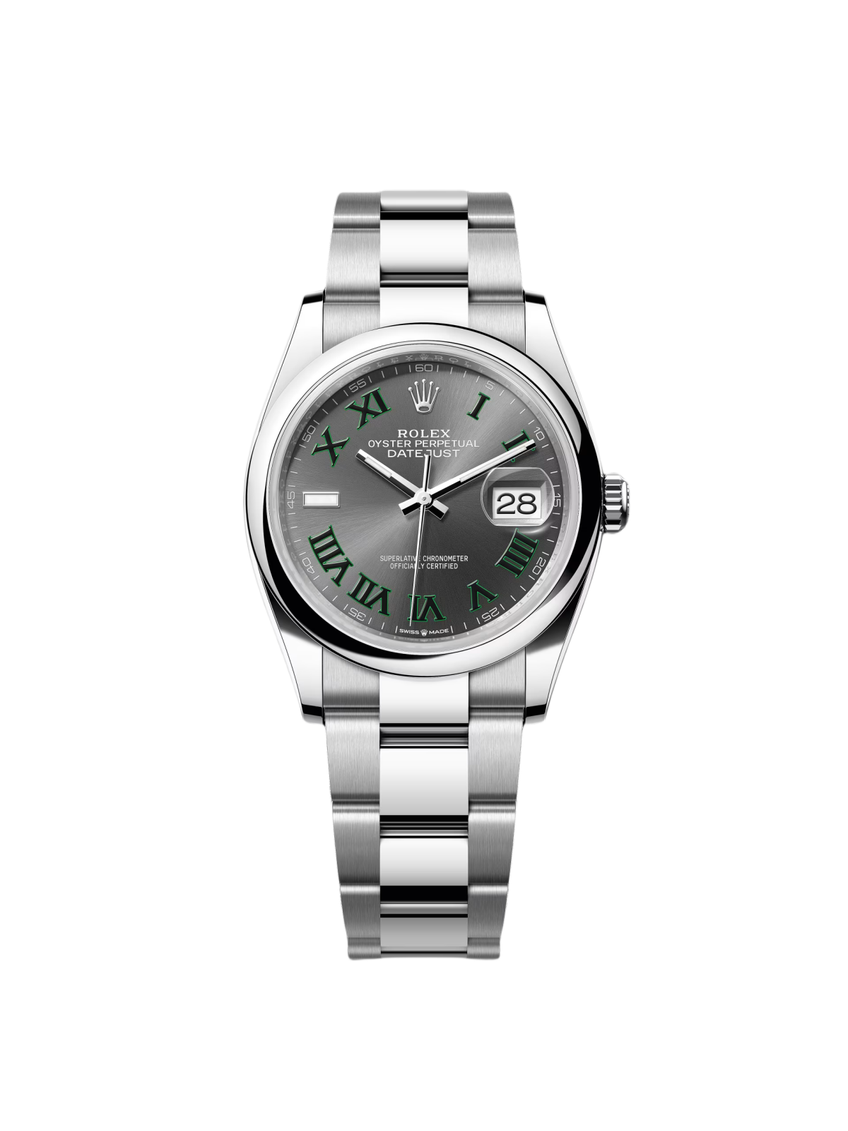 Rolex Datejust 36mm 126200 Oyster Perpetual Wimbledon Dial Jubilee Stainless Steel - Image 10
