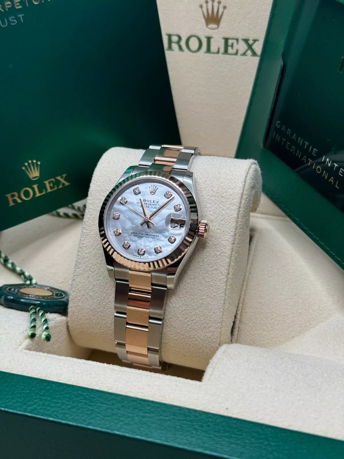 Rolex Datejust m278271-0025/0026 White Mother-of-Pearl 31mm Dial Oyster Bracelet Watch - Image 5