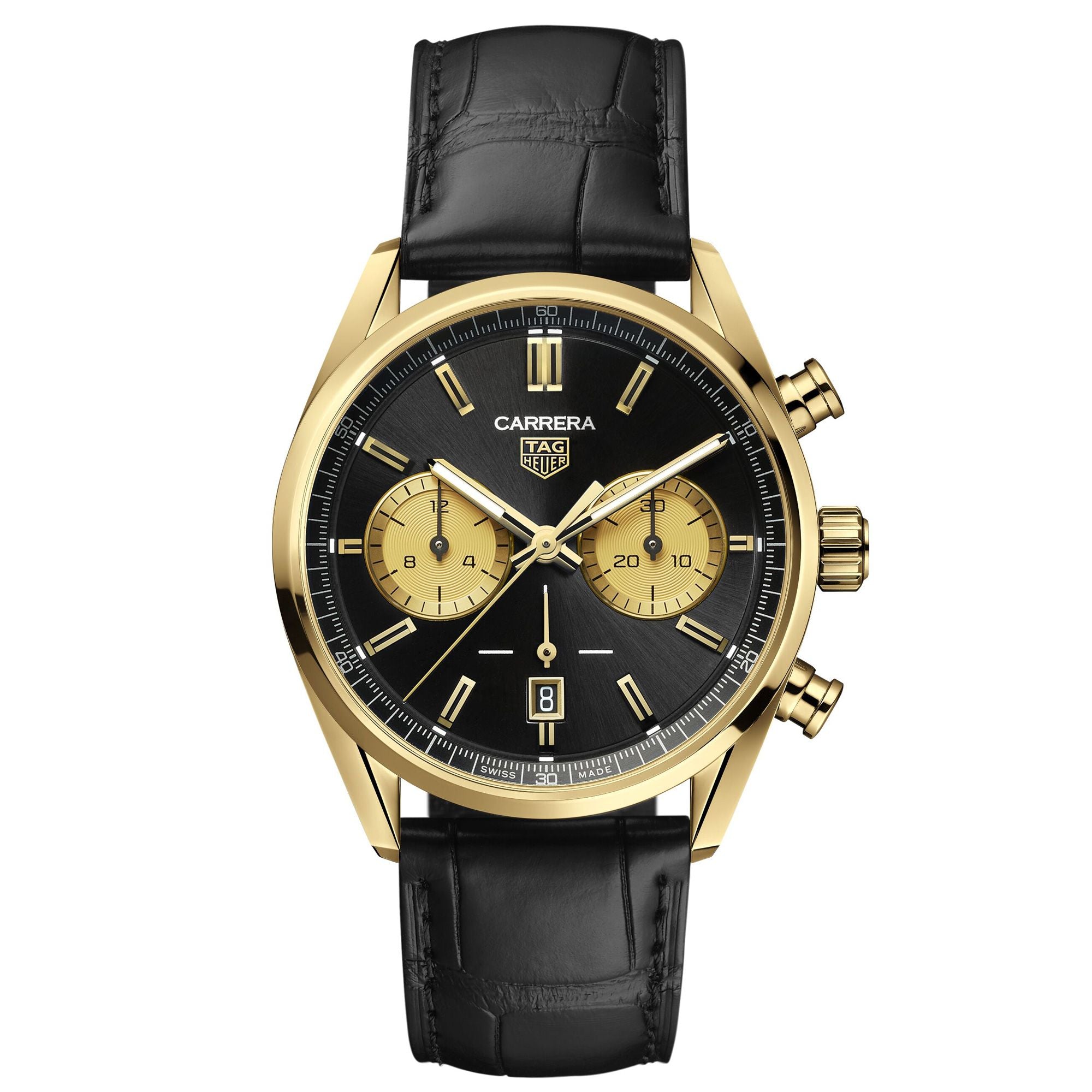 TAG Heuer Carrera Chronograph Automatic, 42 mm, Gold 3N CBN2044.FC8313