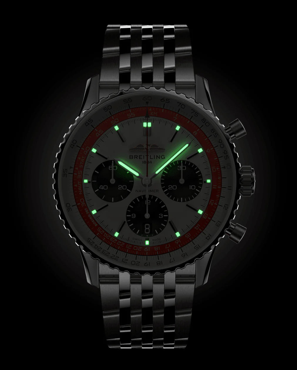 Breitling Navitimer B01 Chronograph 43 Boeing 747 Limited Edition AB01383B1G1A1 - Image 2
