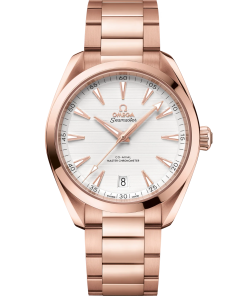 Omega Seamaster Aqua Terra 150M 41mm Silver Dial Stainless Steel and Sedna�?18k Rose Gold Bracelet 220.50.41.21.02.001
