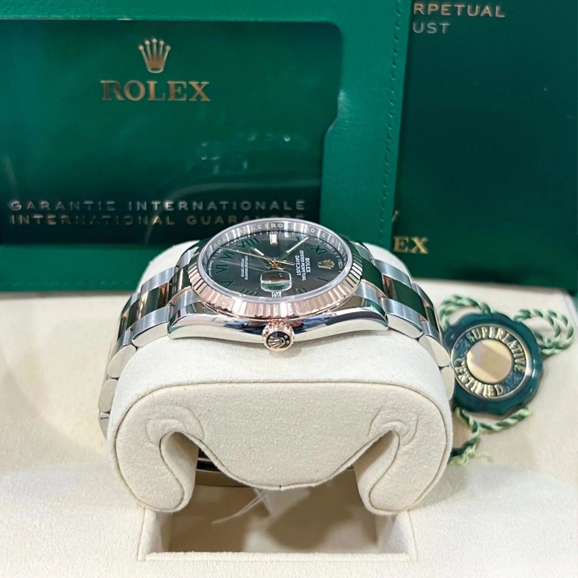 Rolex Datejust 36mm 126231 Slate Dial Oyster Bracelet Watch - Image 3