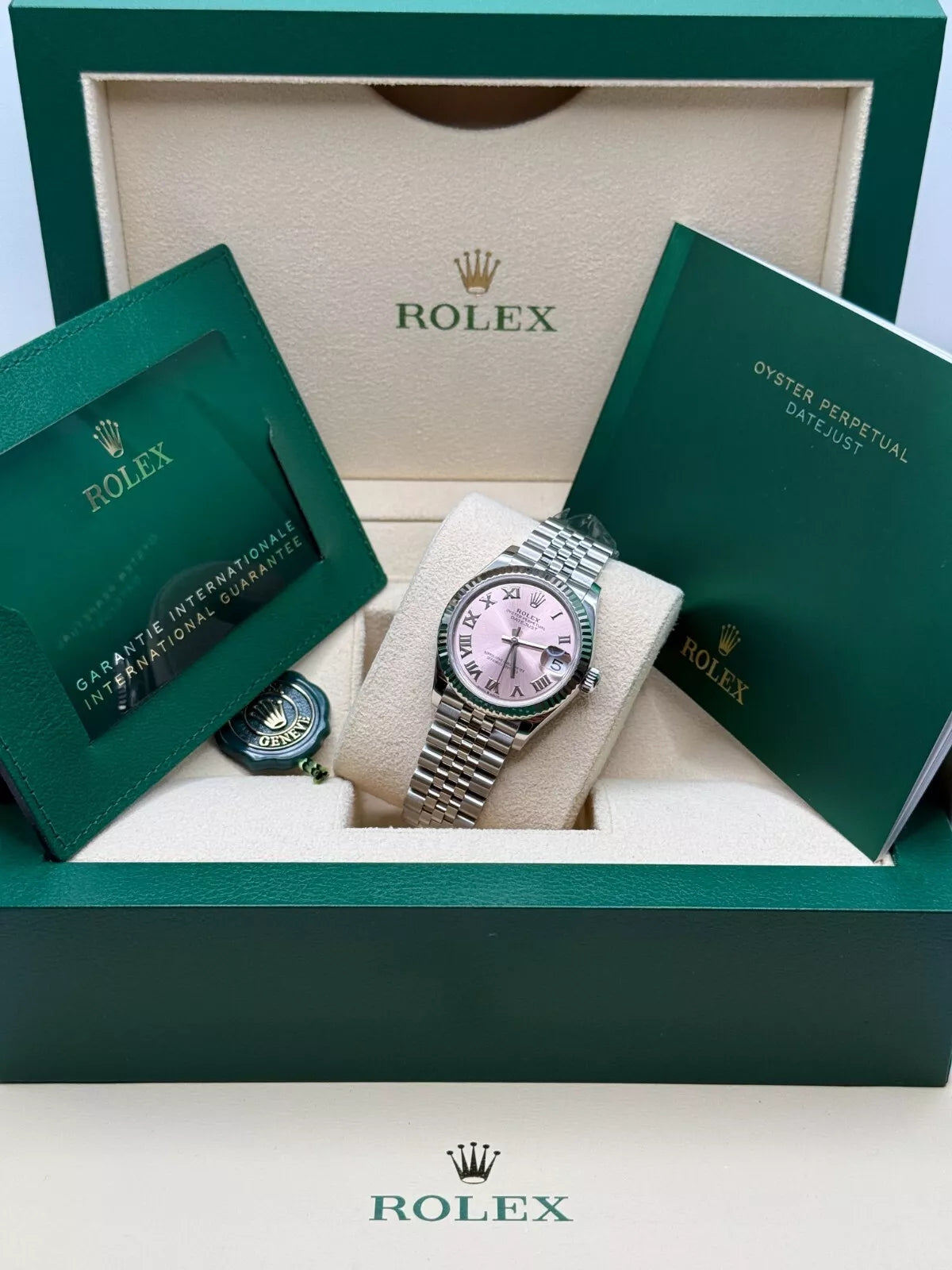 Rolex Datejust m278274-0019/0020 Pink 31mm Dial Oyster Watch - Image 15