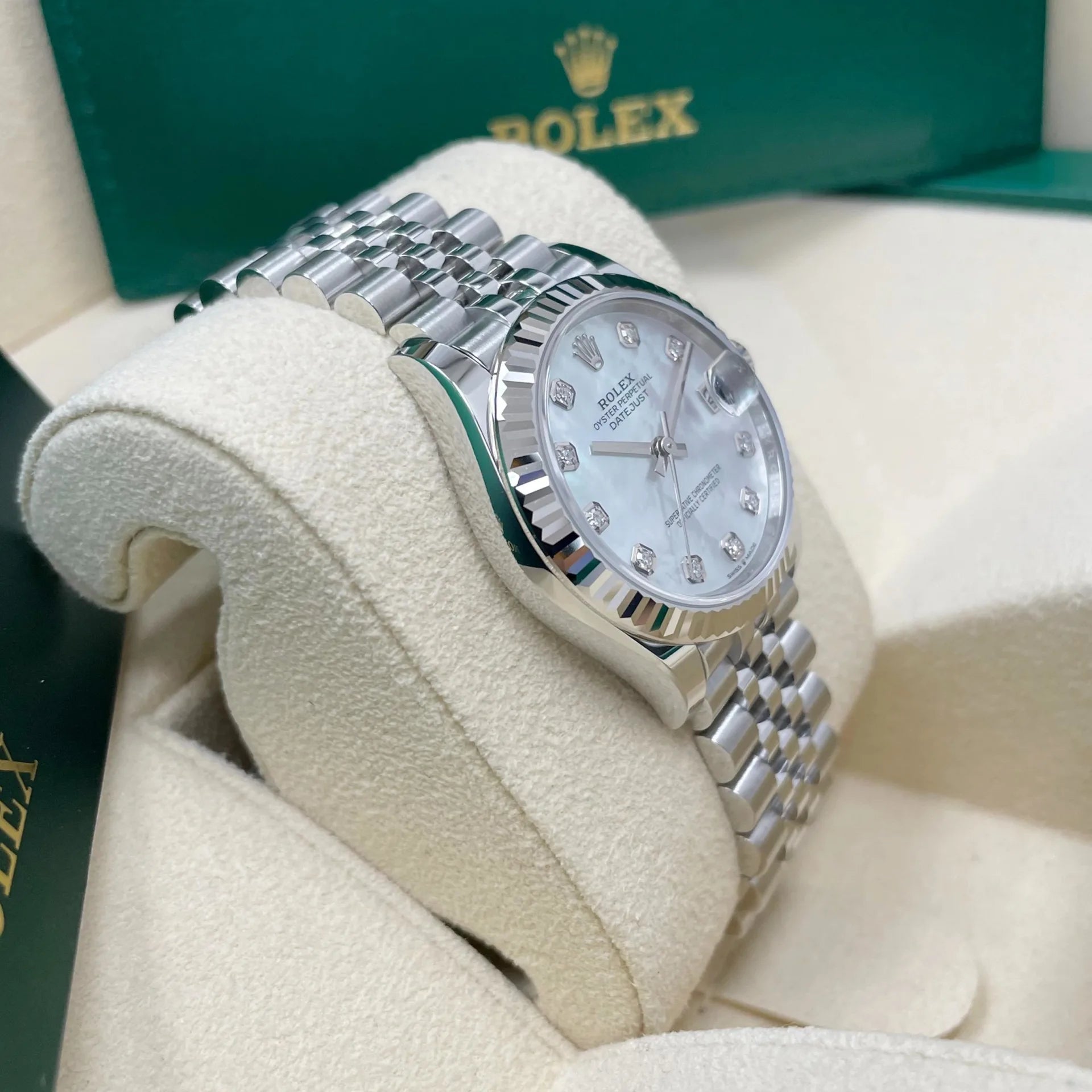 Rolex Datejust m278274-0005/0006 31mm Mother-of-Pearl 31mm Dial Oyster Watch - Image 11
