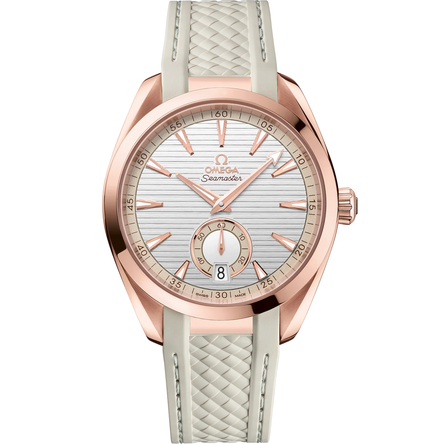 Omega Seamaster Aqua Terra 150M 41mm Silver Dial Sedna�?18k Rose Gold Strap 220.52.41.21.02.001