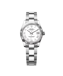 Alternative view of Rolex Datejust m278274-0009/0010 White 31mm Dial Oyster Watch