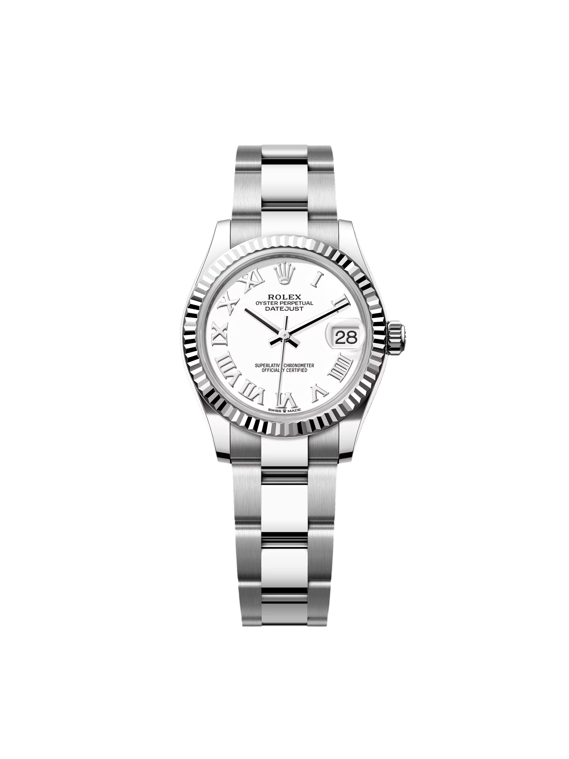 Rolex Datejust m278274-0009/0010 White 31mm Dial Oyster Watch - Image 2