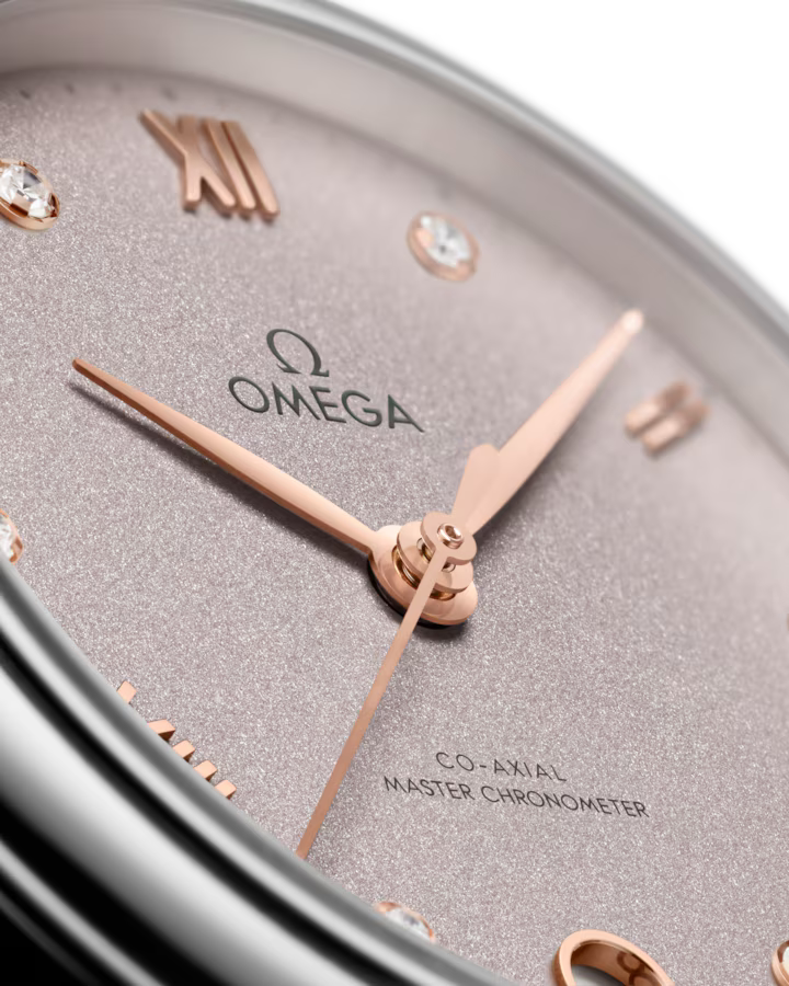 Omega De Ville Prestige 34 mm Grey Dial with Diamonds Stainless Steel Strap 434.13.34.20.52.002 - Image 3