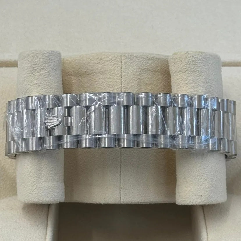 Rolex Day-Date President 40mm Platinum Meteorite Diamond Baguette Dial - 228236 - Image 8