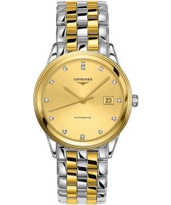 Longines Men's L4.974.3.37.7 Flagship Two-Tone Stainless Steel Watch